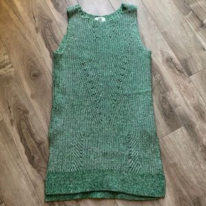 Anthropologie tunic knit shell